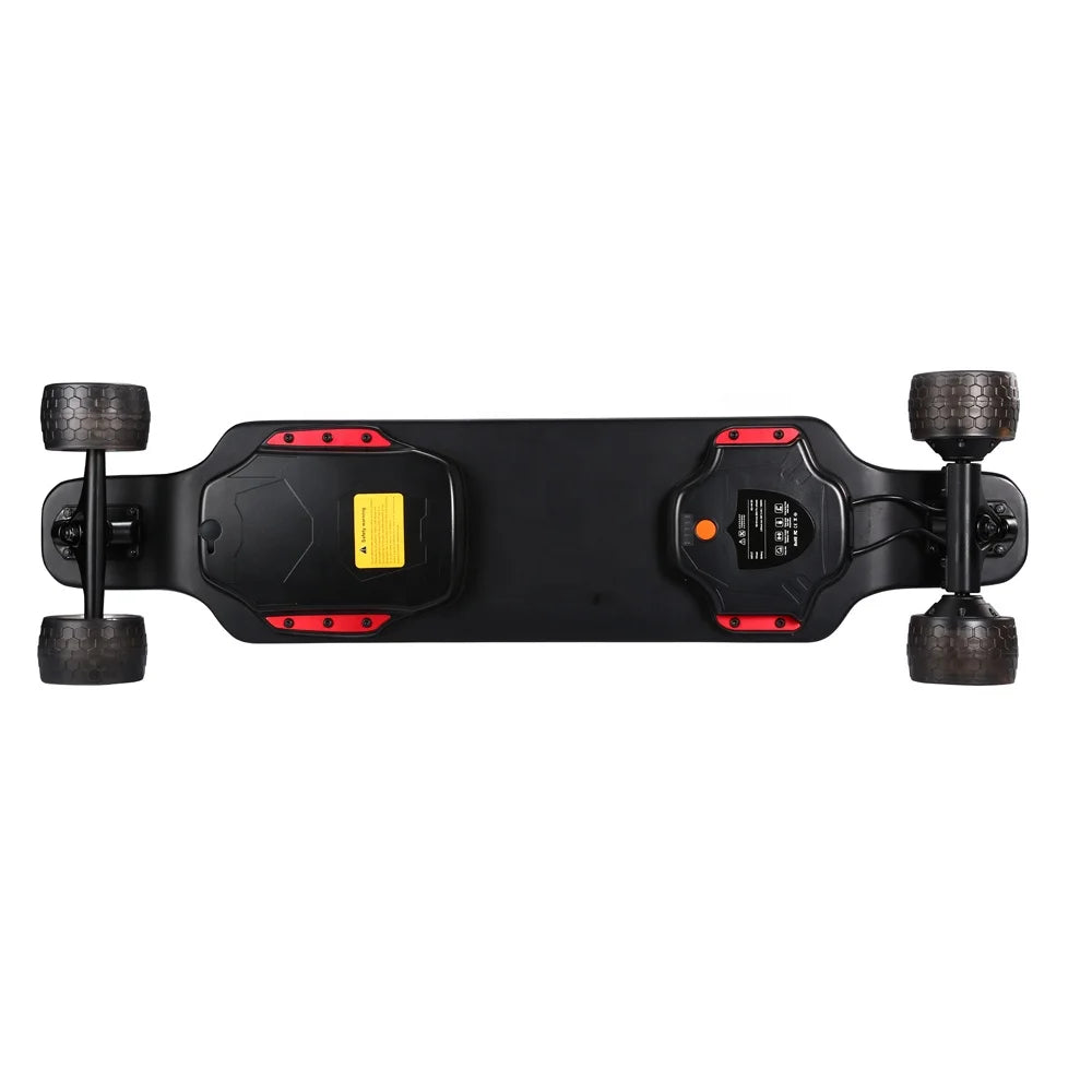 Electric Skateboard Dropshiping Dual Hub Motor 500w*2 Fast Electric Skateboard Beginner Longboard Range Mile 25km