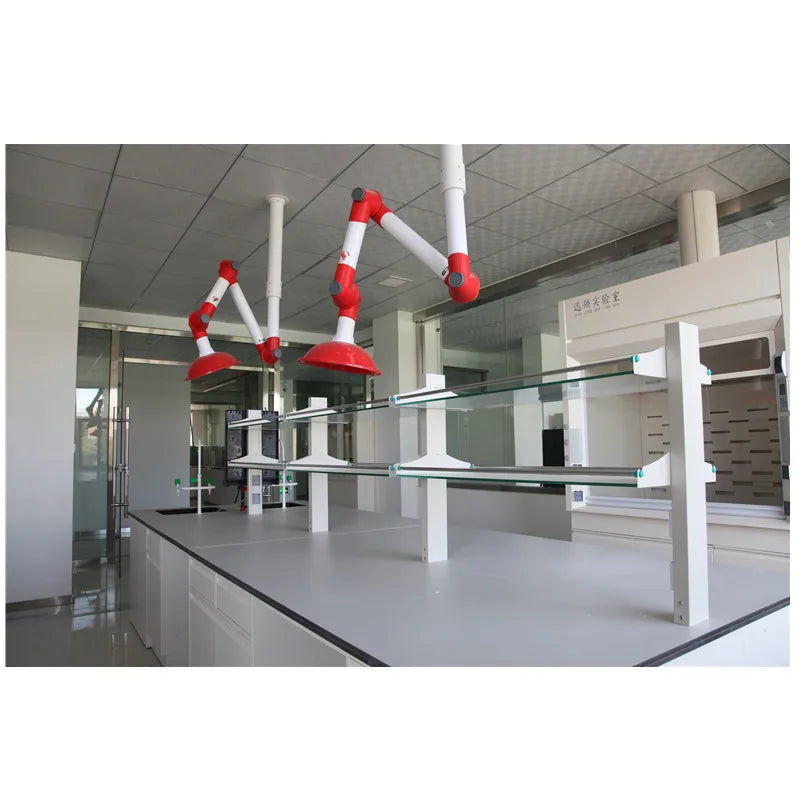 Laboratory Phenolic Resin Corrosion Resistant Benchtop Chemical Lab Worktop with Steel Surface and High-Pressure Laminate