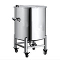 Stainless Steel Storage Tank Water Beer Milk Wine Cosmetic Storage Tank Perfume Movable Storage Tank