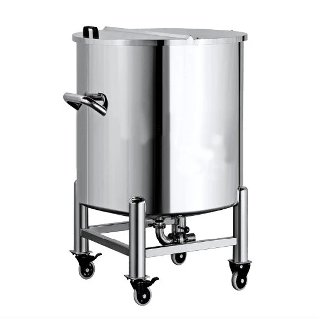 Stainless Steel Storage Tank Water Beer Milk Wine Cosmetic Storage Tank Perfume Movable Storage Tank