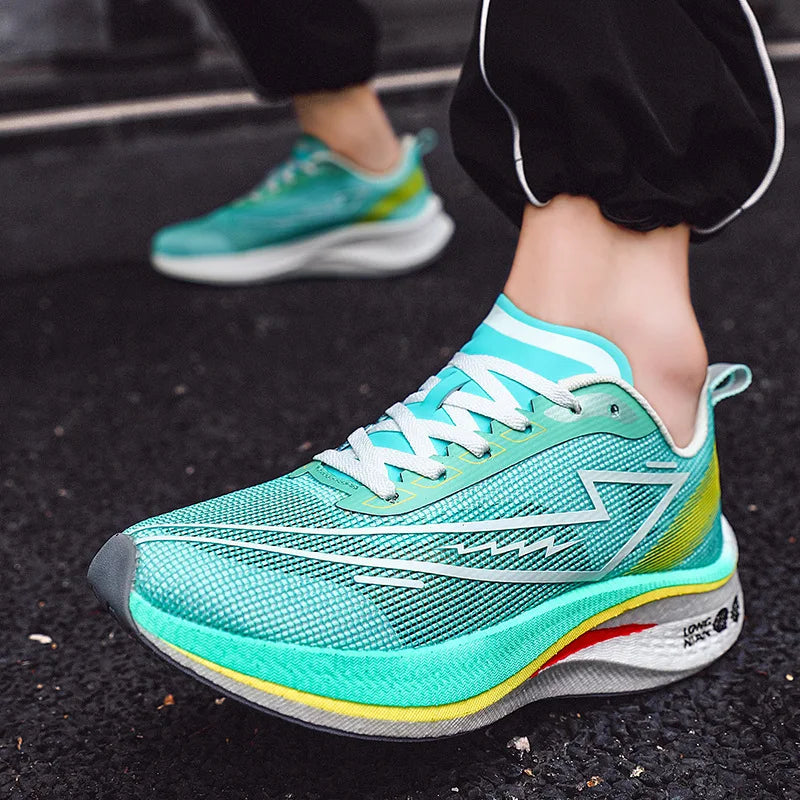 2026 NEW Professional Ultra-Light Carbon Plate Men's Running Shoes for Autumn Small Size Casual Sneakers with Shock Absorption