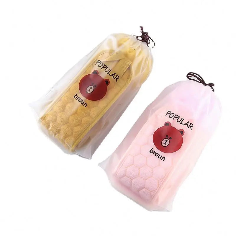 3 Piece Exfoliating ,syuh Shower Back Scrubber Body Bath Set