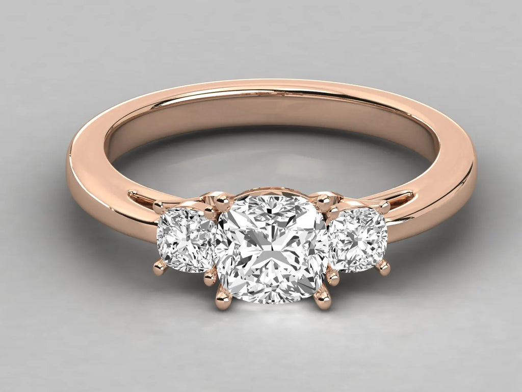Buy KRISHNAM JEWELS Third Party Certified Natural High Quality Solitaire Diamond Ring Trendy Design Women Wedding Anniversary