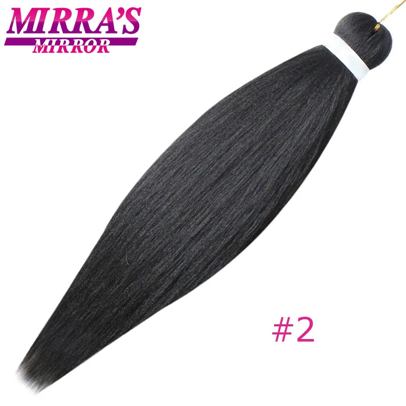 Synthetic Braiding Hair Brown Ombre Hair Extensions Professional Braid Hair for Crochet Twist Braids Soft Yaki Texture