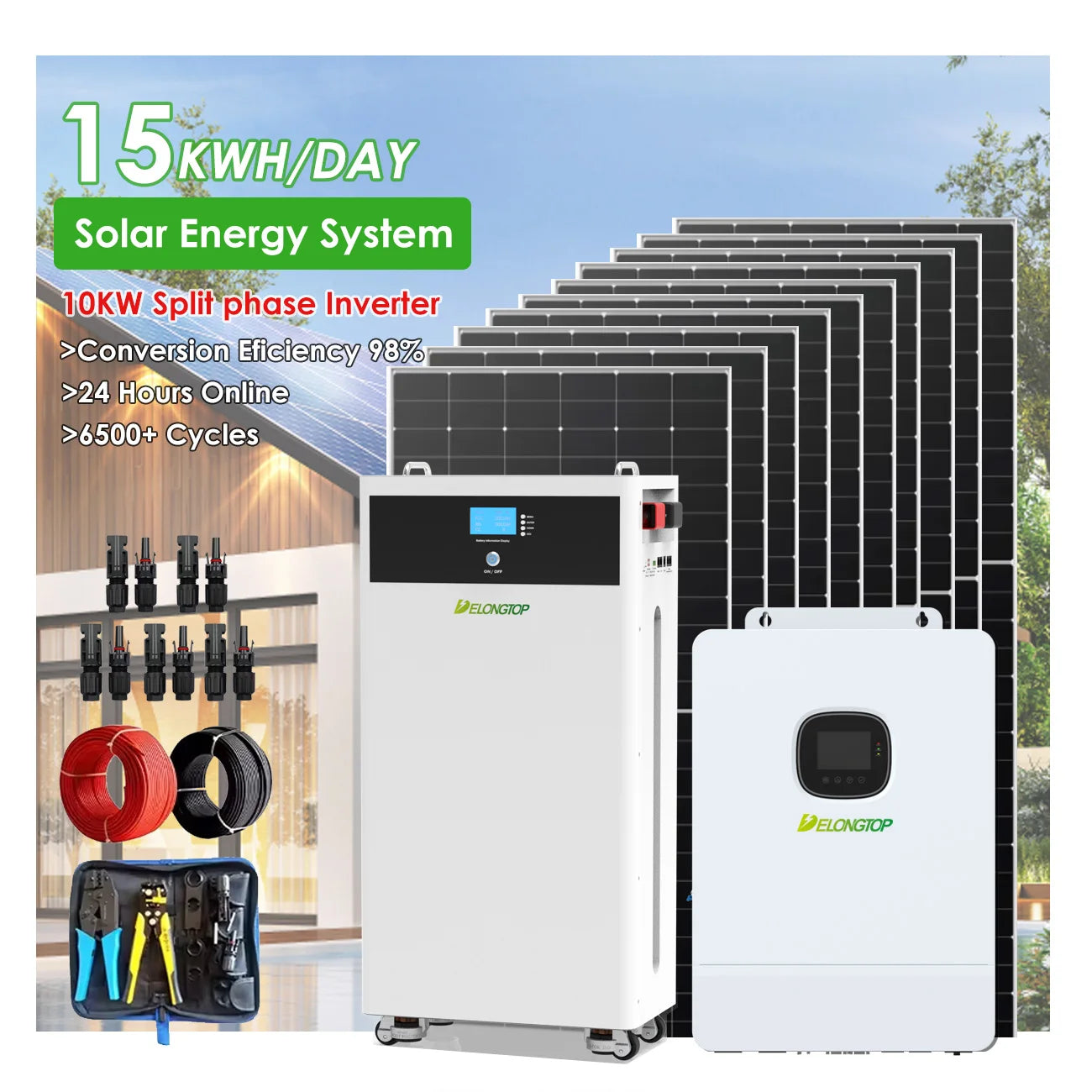Eu Stock 6000 cycles 16Kwh Solar Energy Storage System 51.2V 314Ah Lifepo4 Lithium Battery with Wheels