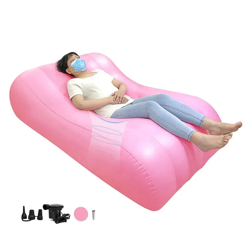 Wholesale BBL Bed After Surgery for Butt Inflatable Bed Post Op BBL Mattress With Hole Air Mattress With Pump Inflatable Bed