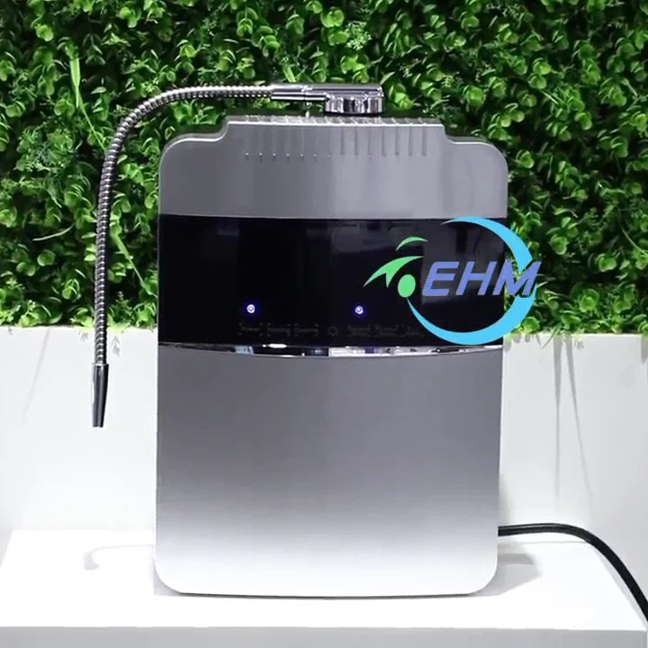 Kangen Water Ionizer 8 Ti-Pt Plates Hydrogen Water Generator Machine for Household PH2.8-11.2 Alkaline Water Purifier Filter