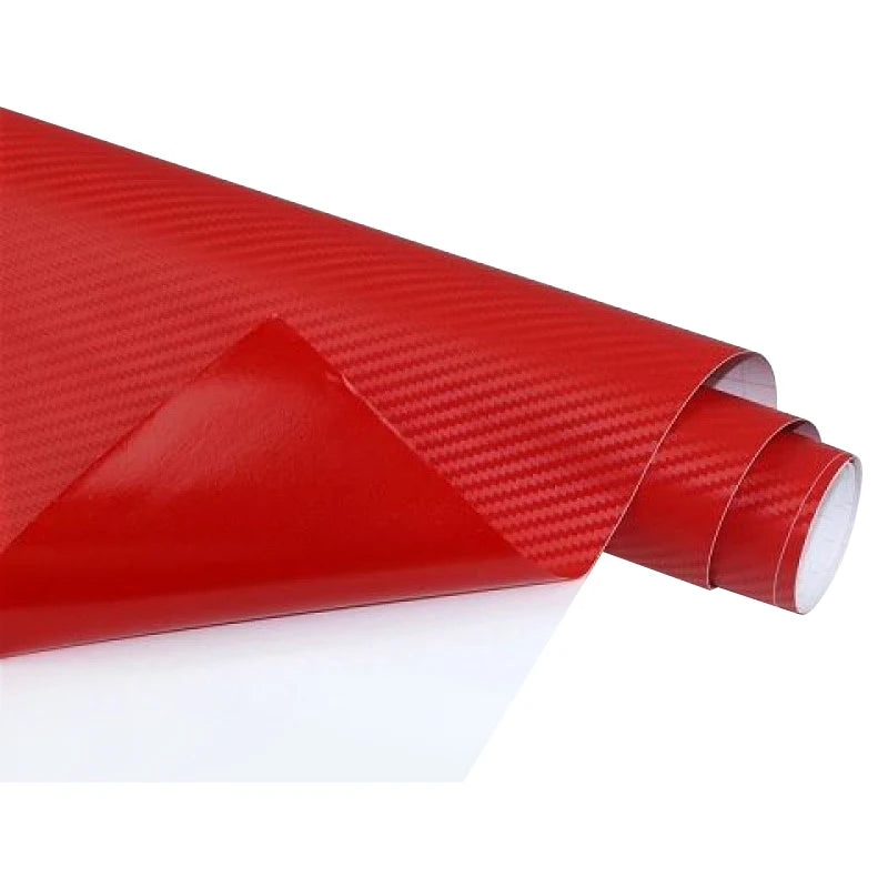 NEWAY Self Healing Color Changing Anti-Scratch Red Orange Blue Purple 3D Carbon Fiber PVC Vinyl Wrap Roll for Car Body Air