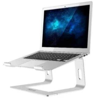 Jomaa Laptop Stand Ergonomic Aluminum Laptop Mount Computer Stand Detachable Laptop Riser Notebook Holder Stand Compatible