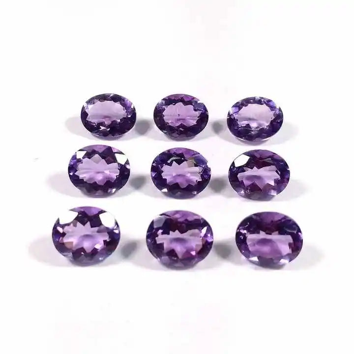 Wholesale Exclusive KHUSHI GEMS Natural Purple Amethyst Mix Shape Loose Gemstones 500g MOQ Third Party Certified for Jewelry