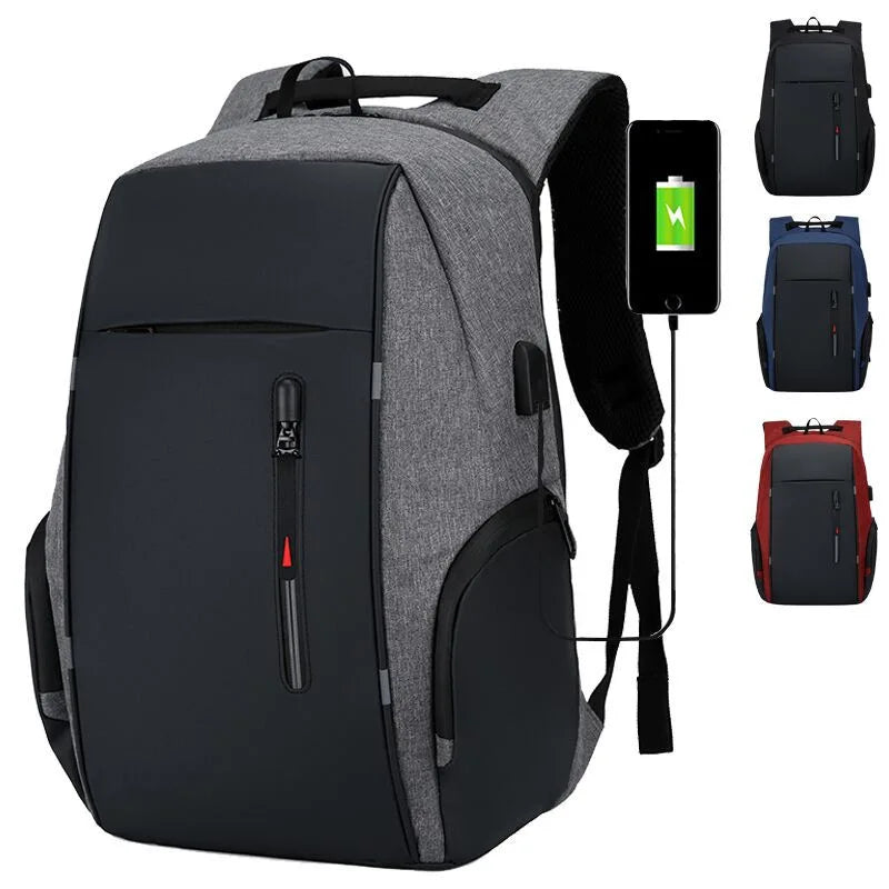 2024 New Stylish 17-inch Laptop Backpack for Travel and Business Large Backpack with USB Charger Port Wholesale