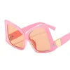 Cat Eye Sunglasses Big Frame Irregular Unusual Sunglasses Two Color Eyeglasses Frames Custom Nose Pad Eyeglasses