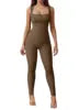 Women's Fitness Suit Short Sleeves Backless Hip-Lifting Slimming Sports Jumpsuit Body Training Aerial Plus Size Sports Clothing