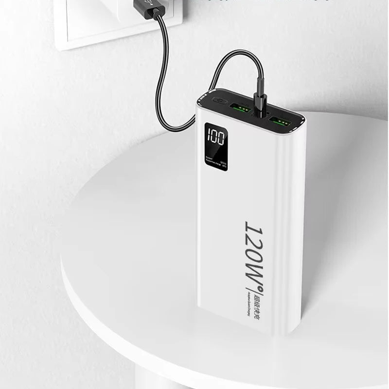 25W Super Fast Charging 30000 MAh Power Bank with 100% Sufficient Capacity for Mobile Power Supply for Various Mobile Phones