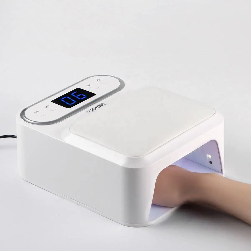 2022 Professional Wireless UV Nails Lamp Portable 48W Nail Dryer Machine Gel Polish Rechargeable SKYSP T9 Model