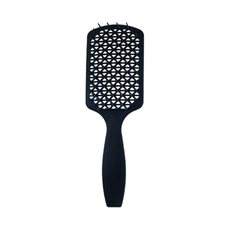 High Quality Customized Logo ABS Paddle Type Wet Vent Shower Detangling Hair Brush Plastic for Spherical Comb Hair Massage Comb