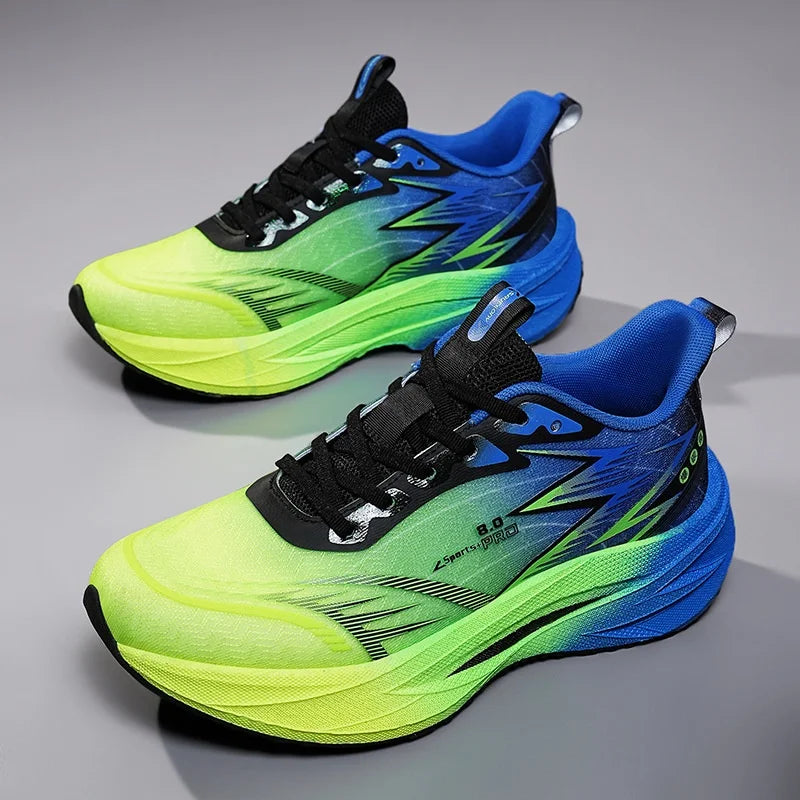 2025 Ultra-Light Men's Sports Shoes for Summer Professional Racing Breathable Soft Bottom Wear-Resistant Features Spring Winter