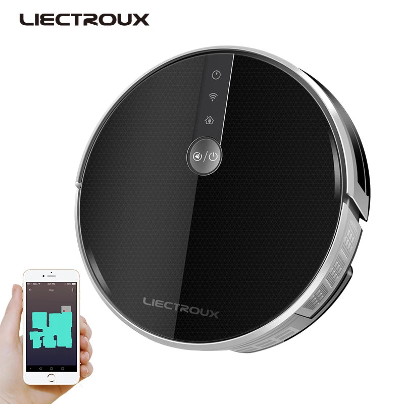 Liectroux  Best Selling Model Aspirator Robot Vacuum Cleaner C30B  Works with Alexa (From Europe and US Warehouse)