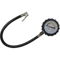 Pneumatic Part Tools Straight Chuck 0-220 psi Analog Truck Air Tire Pressure Gauge with Flexible Hose
