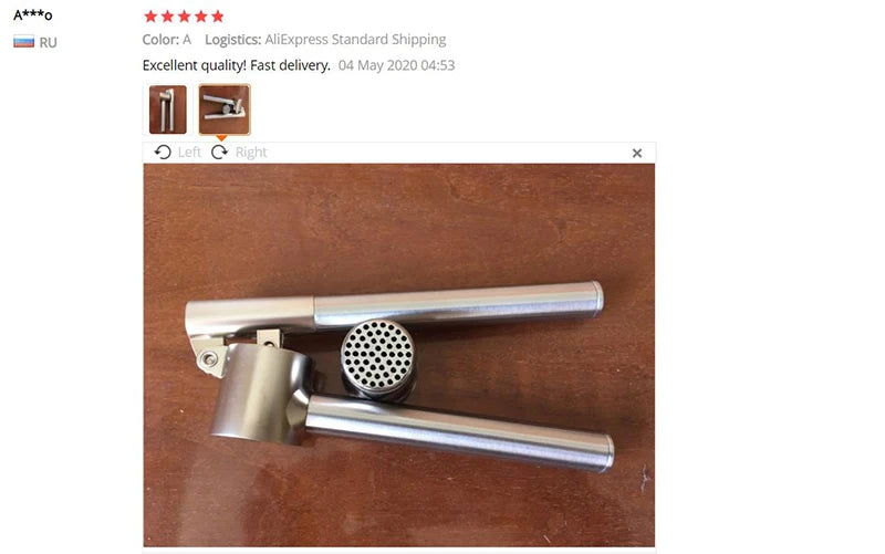Super Stanless Steel Hand Squeeze Juicer Garlic Press Crusher Ginger Squeezer Slicer Masher Kitchen Gadgets