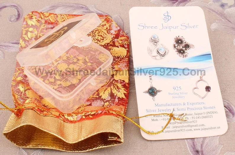 Wedding Rings 925 Sterling Silver Agate Gemstone Handmade Jewelry for Party & Wedding Gifts Mom's Choice Wholesale Best Price