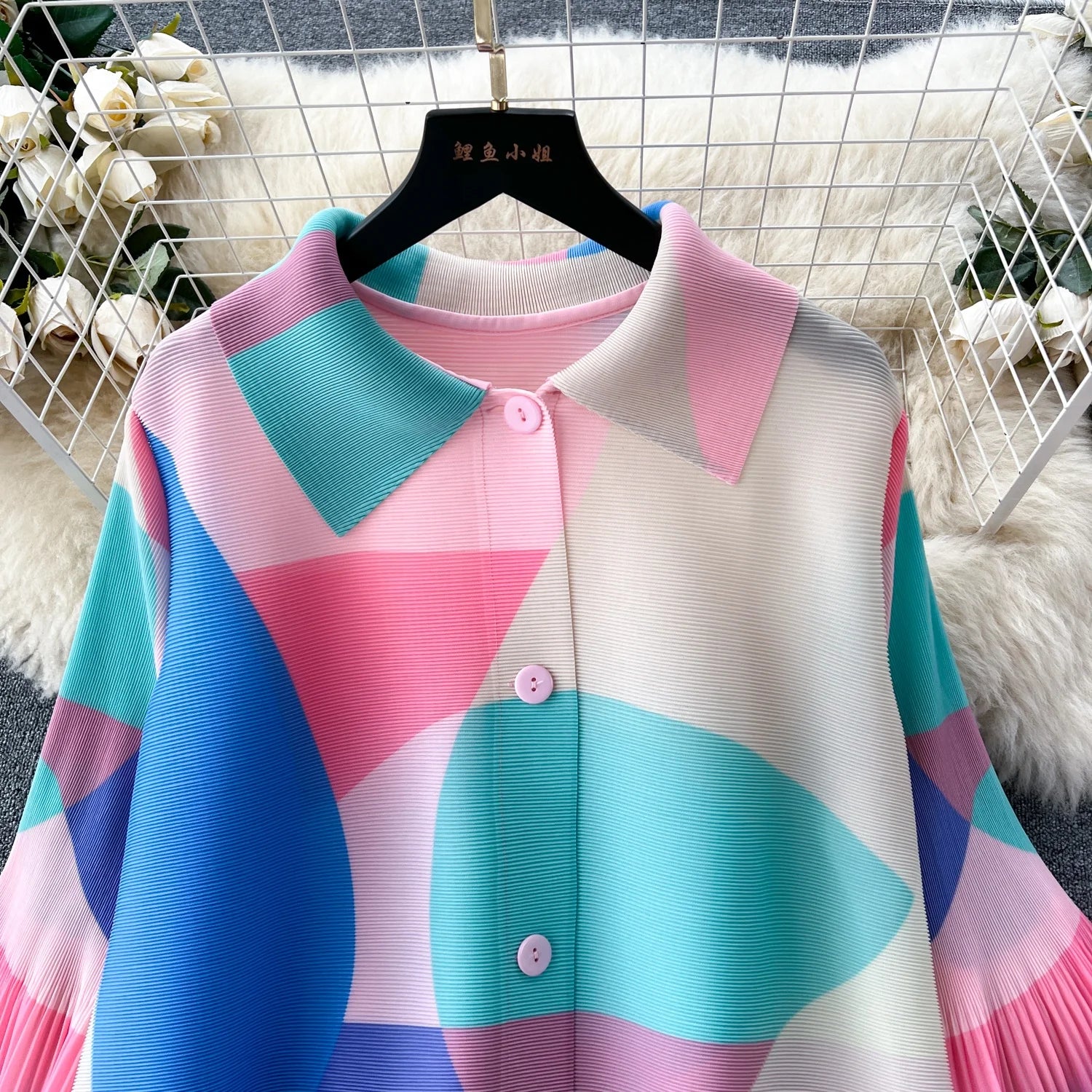 Spring Commuter Long Sleeve Elegant Fashion Ruffled Hollow Women's Dress