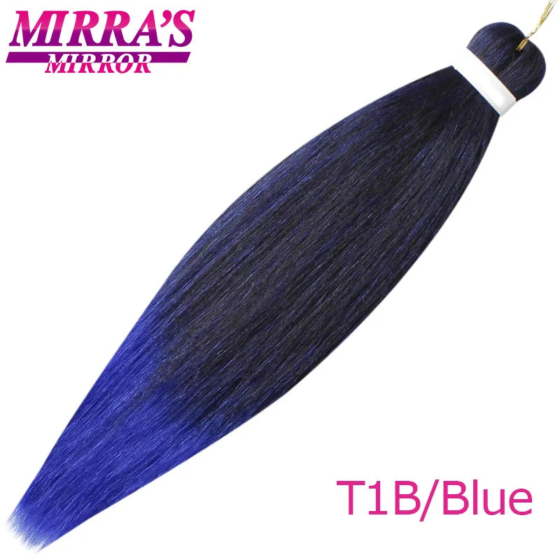 Synthetic Braiding Hair Brown Ombre Hair Extensions Professional Braid Hair for Crochet Twist Braids Soft Yaki Texture