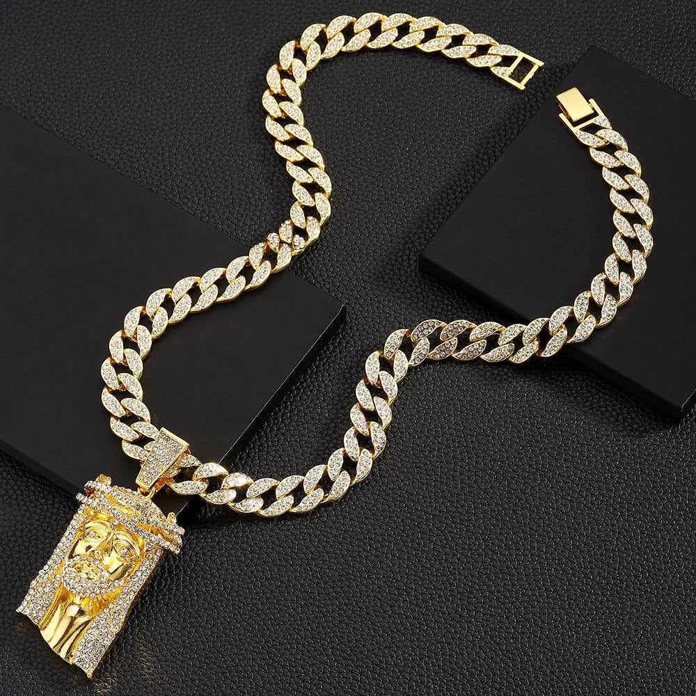 Luxury Bespoke Gold Plated 925 Sterling Silver Emerald Cut Star Shape Hip Hop Zircon Charm Pendant Engagement Unisex Premium