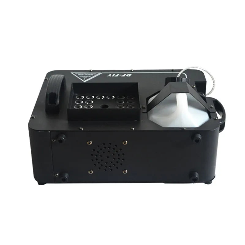 High Power DJ Stage Smoke Machine 24x9W RGB 3in1 Led 1500W Fog Machine DMX Remote Vertical Fogger for Disco Music Party Wedding