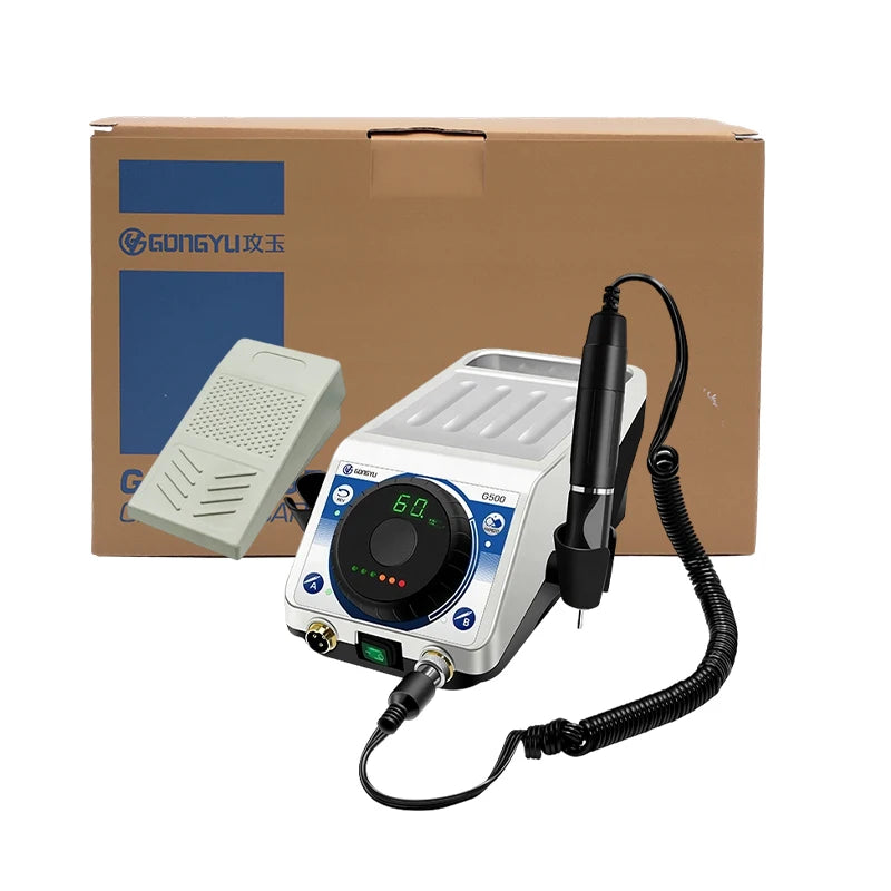 2027 AT-CM-047 with A23 Nail Vacuum Cleaner Dental Micro Motor Jewelry Tools and Equipment
