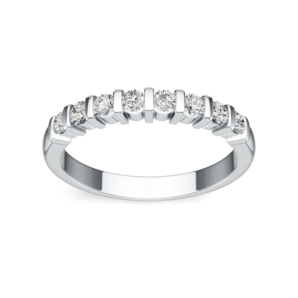 Round Cut 2.5MM VVS1 GRA Moissanite Casual Rings Ladies 925 Sterling Silver Sparkly Couples Fine Jewelry Love Women Wedding Ring