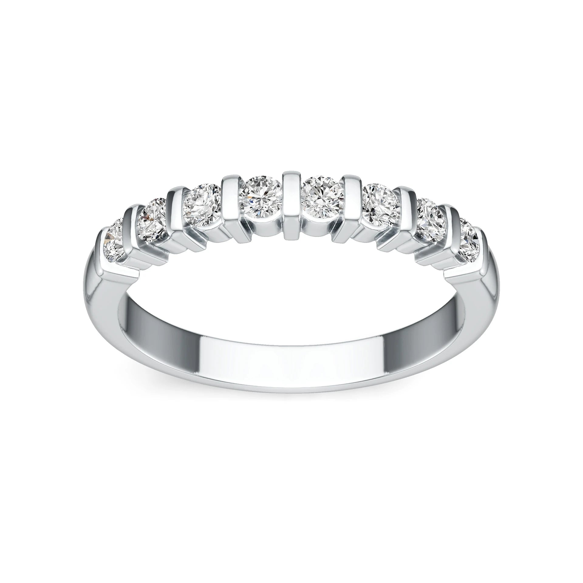 Round Cut 2.5MM VVS1 GRA Moissanite Casual Rings Ladies 925 Sterling Silver Sparkly Couples Fine Jewelry Love Women Wedding Ring