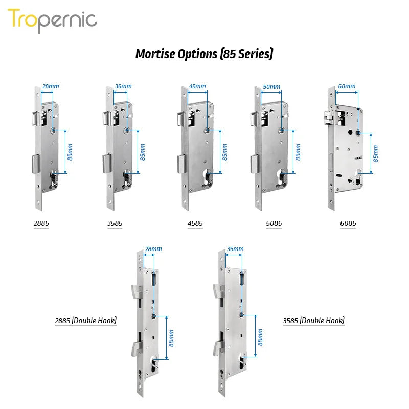 Tropernic Ttlock Stainless Steel Waterproof Cerraduras De Puertas Electronic Digital Fingerprint Smart Door Lock