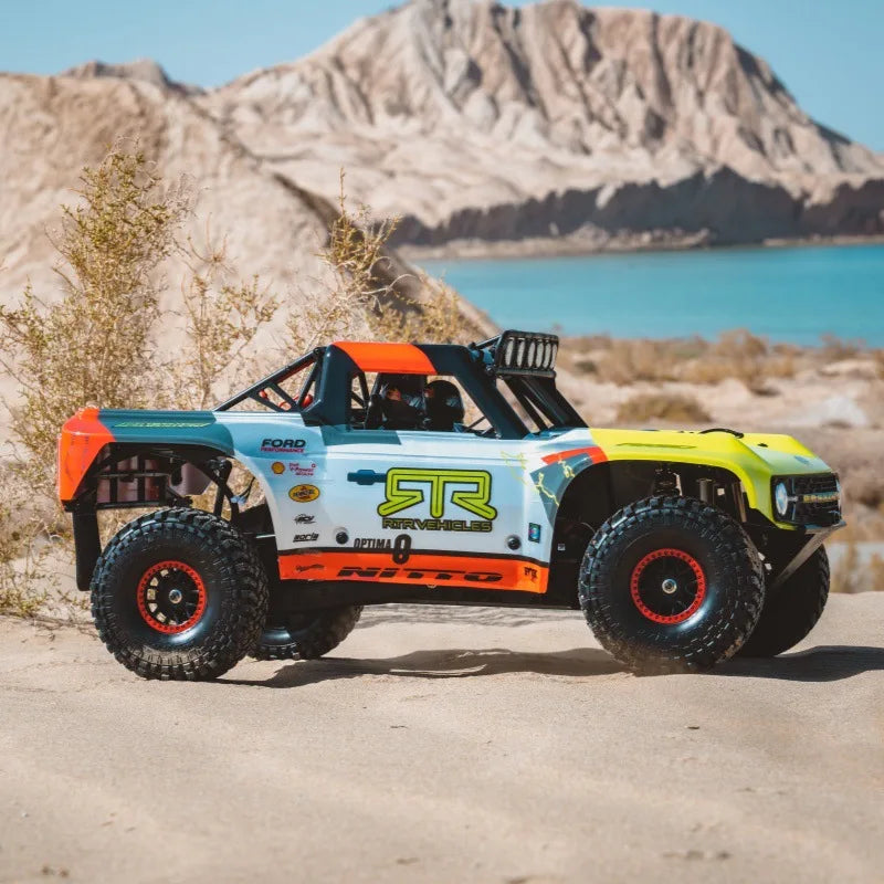FMS 1/7 Ford Fierce Horse 4WD Brushless RC Car Remote Control Electric Truck Racing Short Truck Speed Off-Road Vehicle Toys