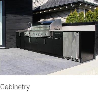 Outdoor BBQ Kitchen Cabinets Island Luxury Modular Stainless Steel Outdoor Kitchens Furniture Garden BBQ Customized