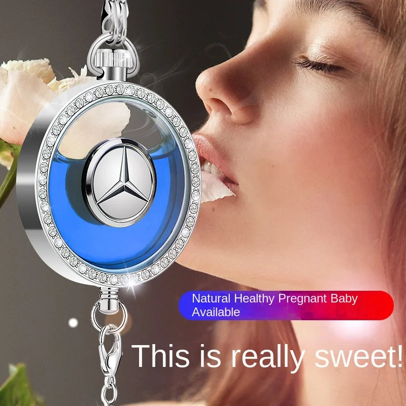 Custom Car Emblem Car Hanging Perfume Pendant Air Freshener Rearview Mirror Hanging Accessories
