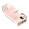 New High Capacity Power Bank 60000mAh Fast Charging 22.5W Double USB & Micro USB LED Display Portable Charger for Outdoor Use
