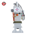 HIPOW Y41-5T Single Column Hydraulic Press 220/380/400/415V 50/60Hz 3kW 900mm Slide Stroke 5T Weight PLC Engine Bearings 1 Year