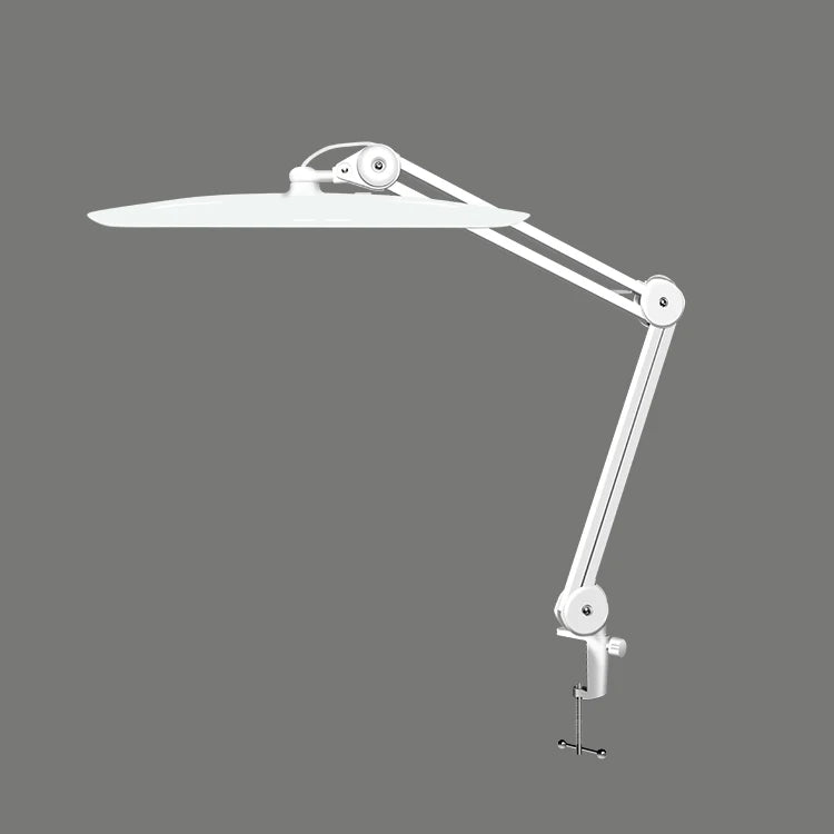 Beauty Supplies New Design Eyelash Extension Light Table Mounted LED Nail Table Desk Lamp for Dental Laboratory Home Study
