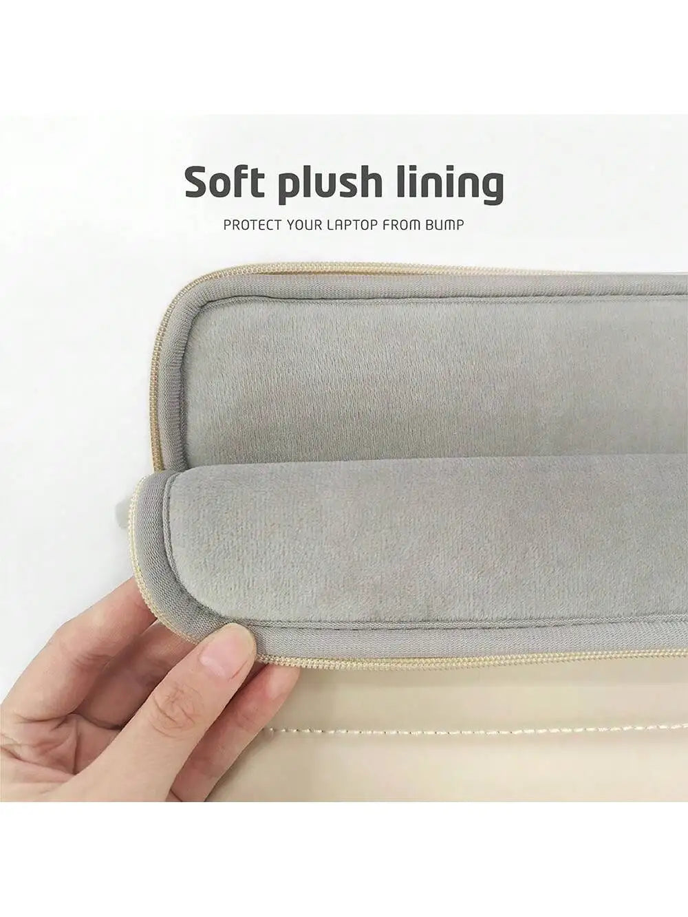 Puffy Laptop Sleeve Cute Tablet Case Fit in 11/13/14/15.6 Inch Soft Inner Bag Protective Laptop Cover Bag Laptop Carrying Pouch