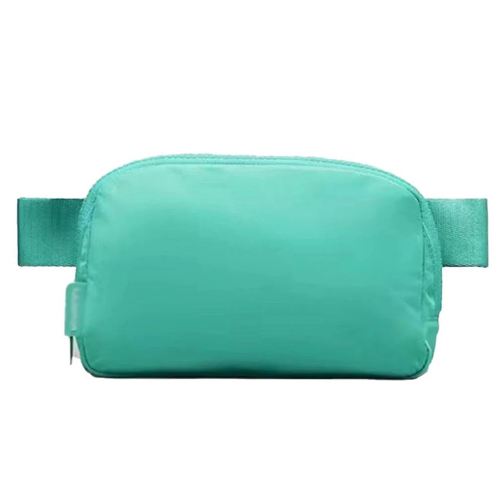 USA Oversea Warehouse 1L Nylon Waterproof Chest Bag Fanny Pack Waist Bag Belt Bag Crossbody Waist Belt Sport Workout Waist Bag