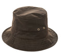 Wholesale Custom Logo Ripped Murray Hat Full Grain Leather Wide Brim Breathable Waterproof Casual Outdoor Hunting Fishing Safari
