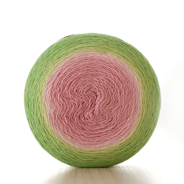 100% Recycled Magic Ball Sweater Scarf Hat for Baby 180g Hand Knitting with Fancy Yarn Dyed Pattern Cotton Line Weaving