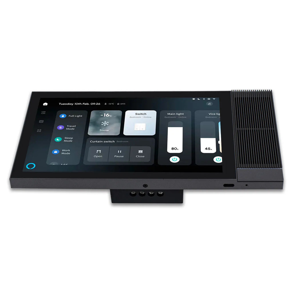 Tianlai MAX8 Wall Amplifier Smart Home Devices Touch Control Panel Home Zigbee Electric 2 Way Smart Switch