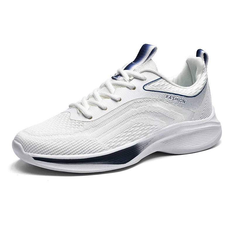 Men's Road Running Shoes Sneakers Track Trail Running Shoes Running Minimal Jogger Stretch Fabric Air Mesh Athletic Low-top