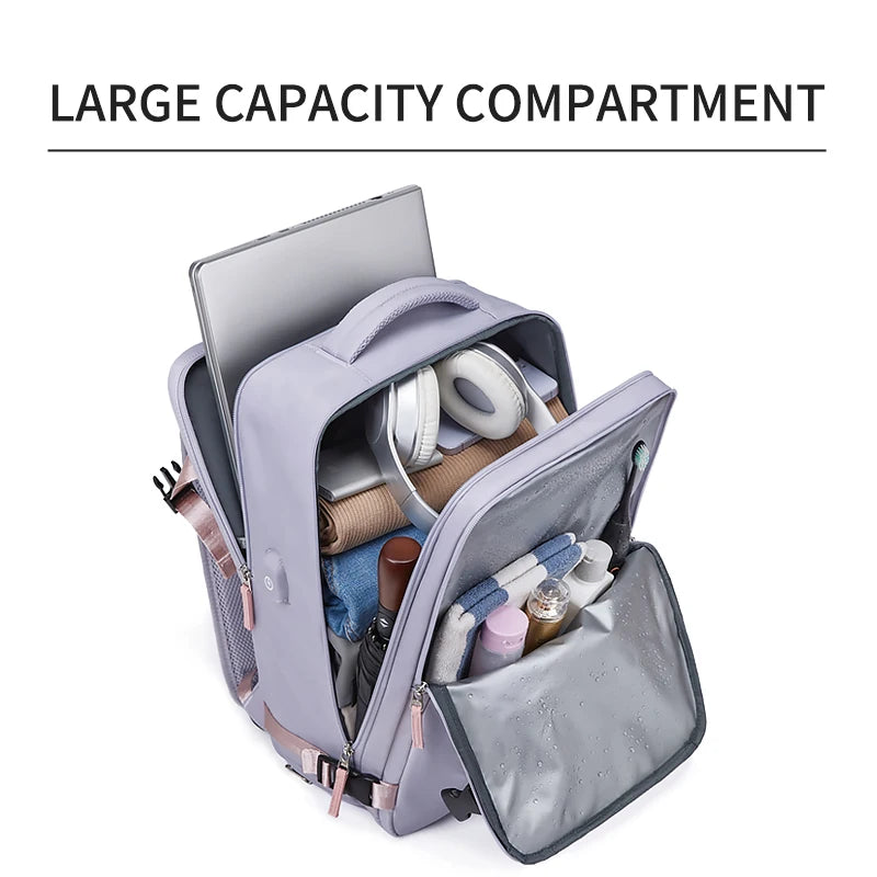 Outdoor Sport Travel Hiking Trip Molle Bag Nylon Laptop Backpack With Shoes Compartments