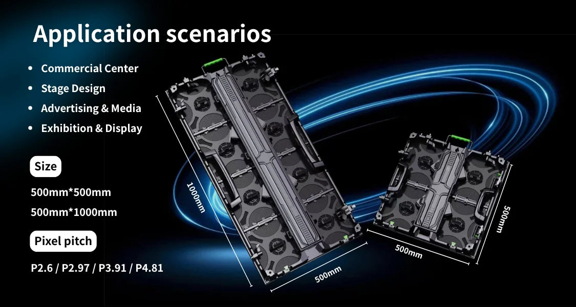 LED Billboard Screen P3.91 LED Video Wall Complete System P3.91 P4.81 LED Display Cheap Outdoor Indoor LED Video Wall