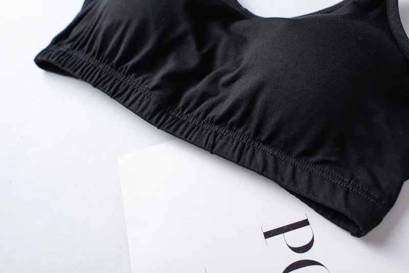 Spring/Summer Ladies Pajamas Sling + Shorts Modal With Chest Pad Solid Color Homewear Set Pajamas Sleepwear Lingerie