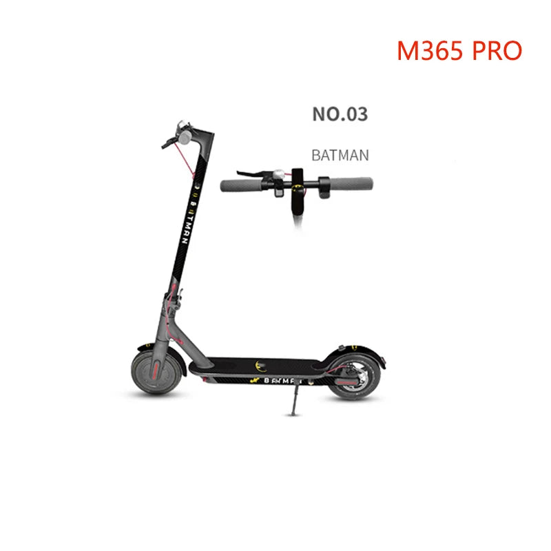 Electric Scooter Full Body PVC Sticker DIY Skateboard Sticker Scooter Pedal Stickers Decal For Xiaomi M365/PRO