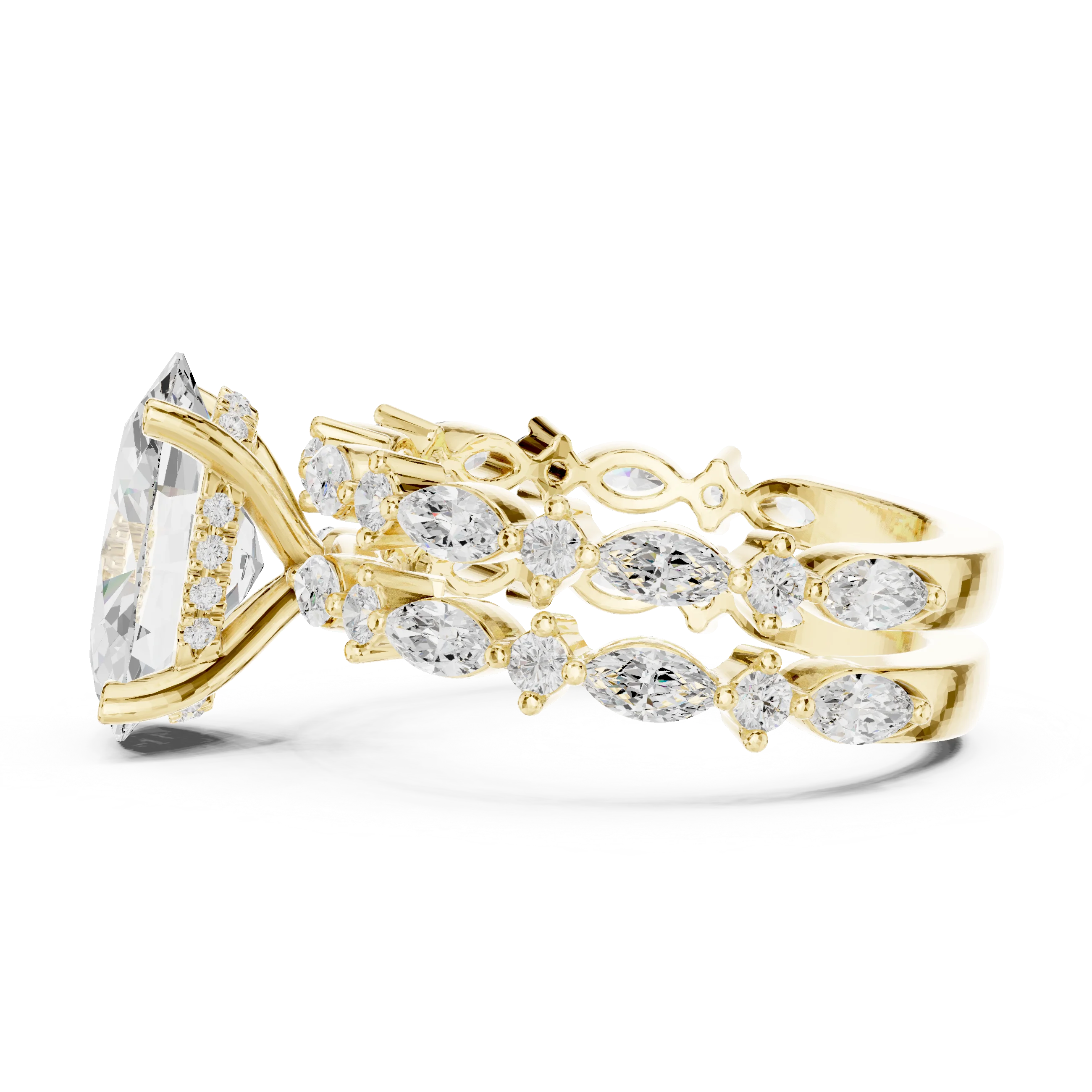 Ready to Sale Lab Diamond Solitaire Engagement Ring with Unique Style Handmade Engagement Ring For Sale By Exporters
